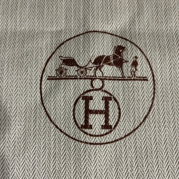 Hermes Other Hermes Extra Large Drawstring Dust Bag Thick Cotton